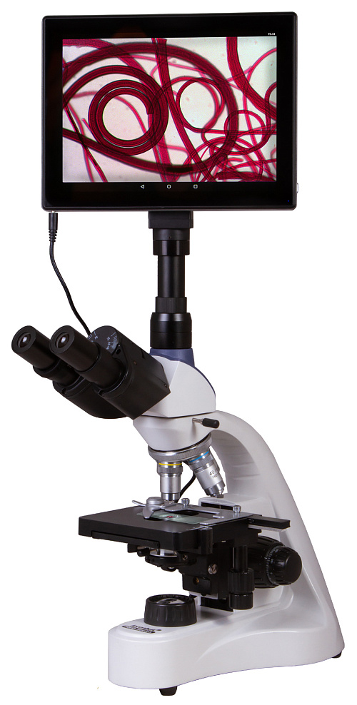 obrázek Digitální trinokulární mikroskop Levenhuk MED D10T LCD