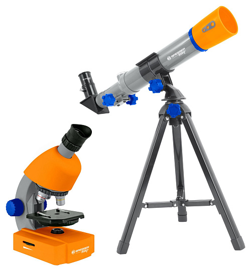 snímek Sada mikroskopu a hvězdářského dalekohledu Bresser Junior