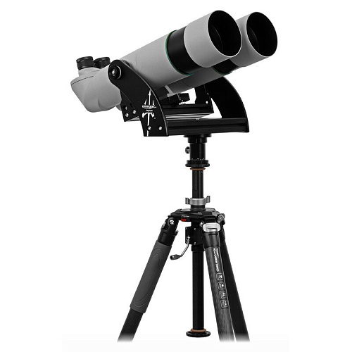 snímek Binokulární dalekohled Omegon Brightsky 22x70 – 45° s držákem a stativem
